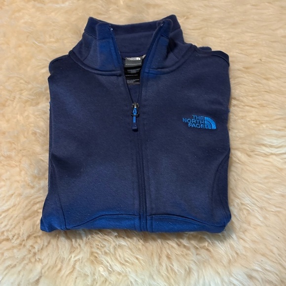The North Face Blue Agave Softshell Fleece Full Zip Jacket - Picture 5 of 5